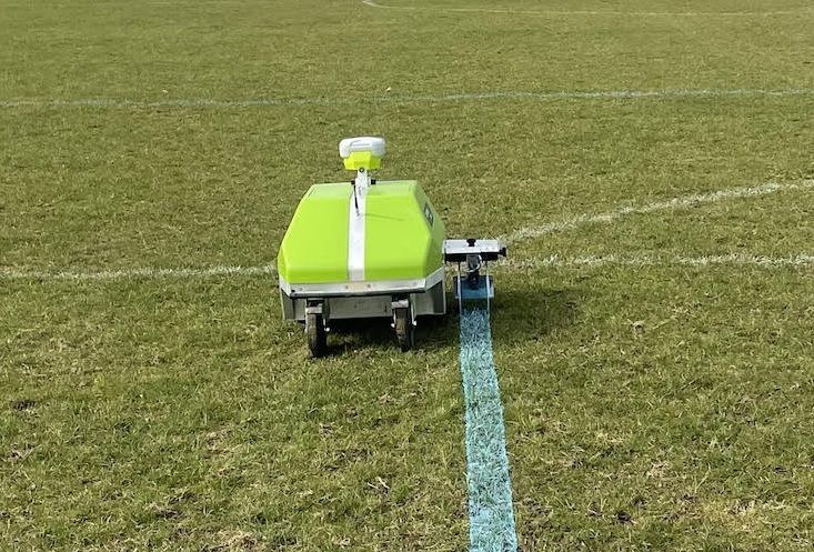 New line marking machine